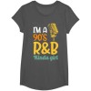 I'm a Men's 90's R&B Hip Hop T-ShirtColor: Youth-asphalt grey,
