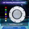 DouSeiAi 12V 45W RGB Color-Change LED Pool Light with Remote,