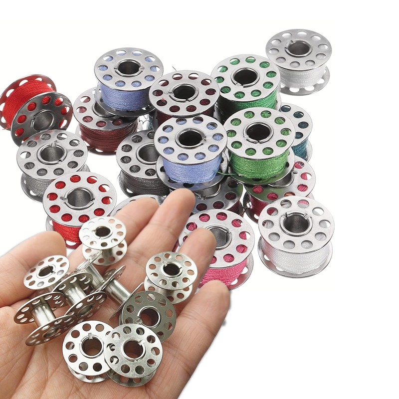 Trimming Shop 10 Pieces Sewing Machine Bobbins - Durable Sewing