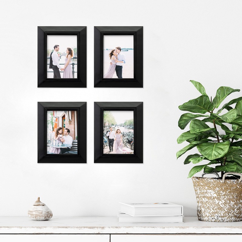 Neil Enterprises Inc. 8" x 10" Black Wood Picture Frame