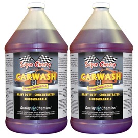 Quality Chemical Super Cherry Carwash - A highly concentrated, super foaming, auto wash.-2 gallon case