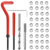 DMNQ Thread Repair Kit Helicoil M6 Set 40 Pieces Thread