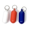 Lexziuo 8PCS Boat Floating Keychain, Waterproof Oval Key Ring for