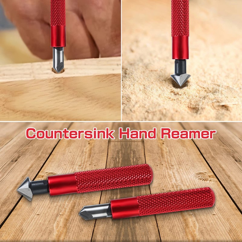 NORJIN Deburring Tool Set with 10 High-Speed Steel Rotary Burr