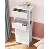 Crestlive Products Tall Dresser, 7-Drawer Fabric Storage Tower, Chests of