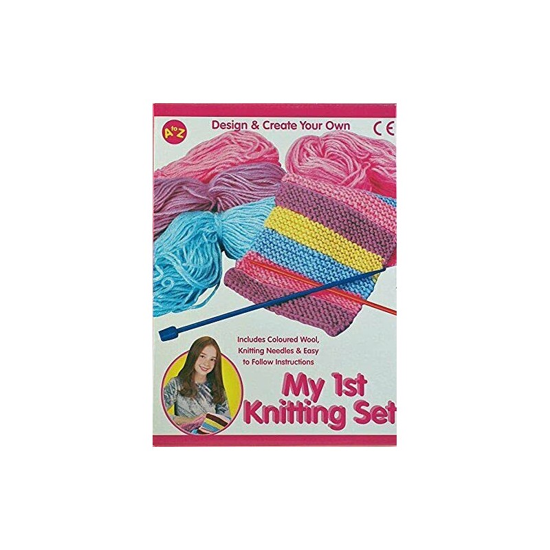 M1SS My 1st Knitting Set, Design and Create Your Own,