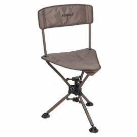 Rogers RG Tough Hunter 360 Compact Swivel Tripod Chair in Brown