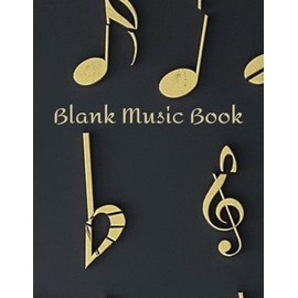 Blank Music Book: 200 Page Music Manuscript | Music Theory Practice Book | 5-Line Staff Music Paper