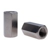 M5 Sechskant-Kupplungsmuttern aus Edelstahl (15mm 8mm), Rostfreier Stahl Langer Stab