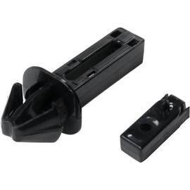 MNMSYH 1pc Bumper Mounting Face Bar Retainer Bracket Brace Kit Front Left Driver or Right Passenger Side Black for Benz 2188800430 15085452