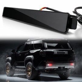 Rear Bumper Light fit for Toyota 4Runner 2025 LED Brake Light w/Turn Signal & Rear Fog Light, Smoked Lens Tail Light Upgrade, High Brightness IP68 Waterproof, Plug & Play, No Drilling