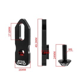 HOUSON Bicycle Brake Adapter, V-Brake Extension 406 to 451 Converter for Road Bike, Folding Bike