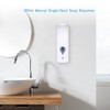 Soap Dispenser, 300ml No Drilling Wall Mounted Single-Head Manual Soap
