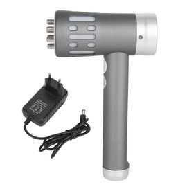 650nm Handheld Infrared Light Wand Bioelectricity 5 Levels Soreness Relief Rechargeable Red Infrared Light 100‑240V Gray EU Plug