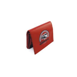 VW Collection by Brisa VW T1 Camper Van Tarpaulin Wallet Colour: Red
