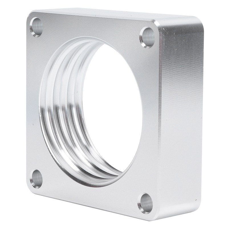 Car Throttle Body Spacer Aluminium Alloy Maintenance Replacement for Jeep