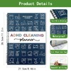 ADHD Cleaning Planner for Adults and Teens, Daily, Weekly &