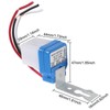 2pcs AC DC 12V 10A Automatic Photocell Switch On/Off Photocell