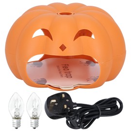 Pumpkin Shape Fleas Killer Light Trapping Mosquito Moth Insect Catcher Lamp Tool for Home UseUK Plug 220V