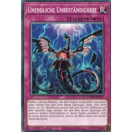 SDWD-DE031 - Infinite Inconstancy - Common - 1st Edition - German - Structure Deck: Blue-Eyes White Destiny - with MZTCG Shipping Protection - Yugioh