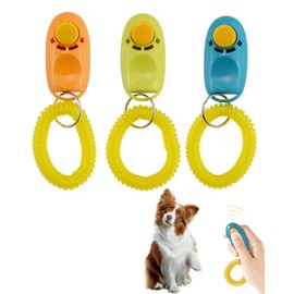 KGDUYC Dog Whistles High Frequency Clicker Set Clicker Dog Training Clicker Training Clicker Training Clicker Dog Clicker Dog Clicker Dog Clicker Dog Whistle Recall Training Whistle for Pets Pack of 3