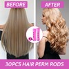 Pack of 30 Medium Perm Rollers, 0.75 Inch Perm Set