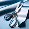 8" Lefty Scissors - Left Handed Scissors with Stainless Steel