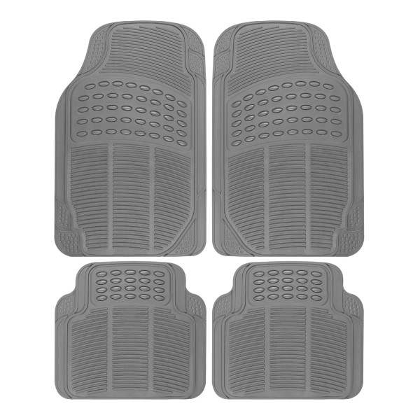 BDK Gray 4PC Universal Custom Trim Fit All Weather Front
