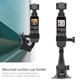 DAUERHAFT Camera Car Suction Cup Adapter, Durable, Easy to Use Car Suction Cup, with Good Adsorption Capacity, for Pocket 2 Car Suction Cup Camera Accessories