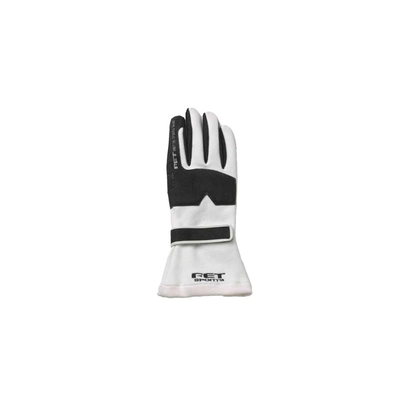 FET [Asahi Rise] FET Sport Glove Racing Glove 3D WH/BL
