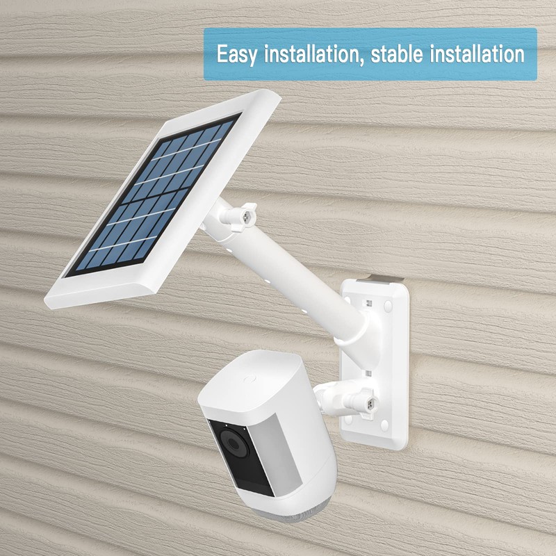 HOLACA 2-in-1 Vinyl Siding Clips for Ring Solar Panel, Spotlight