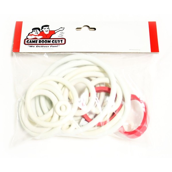 Game Room Guys Williams Jubilee Pinball White Rubber Ring Kit