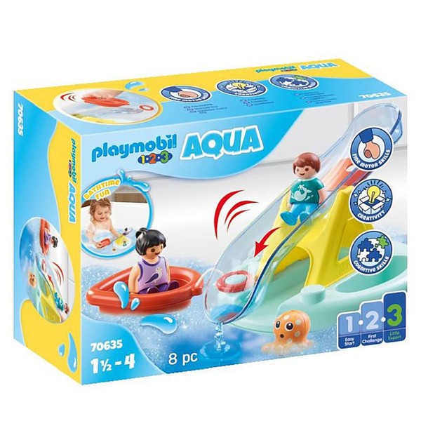 Playmobil 1.2.3 Aqua Water Seesaw with Boat