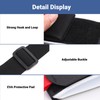 Ski Board Snowboard Back Shoulder Carry Strap Set, 2Pcs Ski