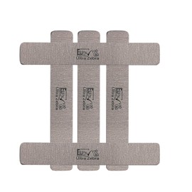 Eu Pro Nail files Salon quality emery boards high Quality Made in Germany (Zebra Grey)