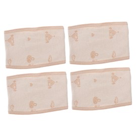 Hohopeti Protect Your Baby's Belly 4pcs Cotton Baby Belly Bands Protectors Warm Comfortable for Newborns