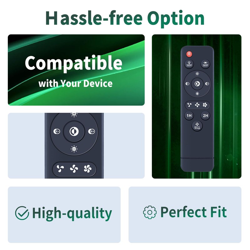 CLVIZCXOM Fan Remote Control Replacement Fit for IZOWE Ceiling Fans,