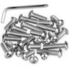 Noosverl 25pcs 1/4 inch Screws Camera Screws Converter Hex Threaded