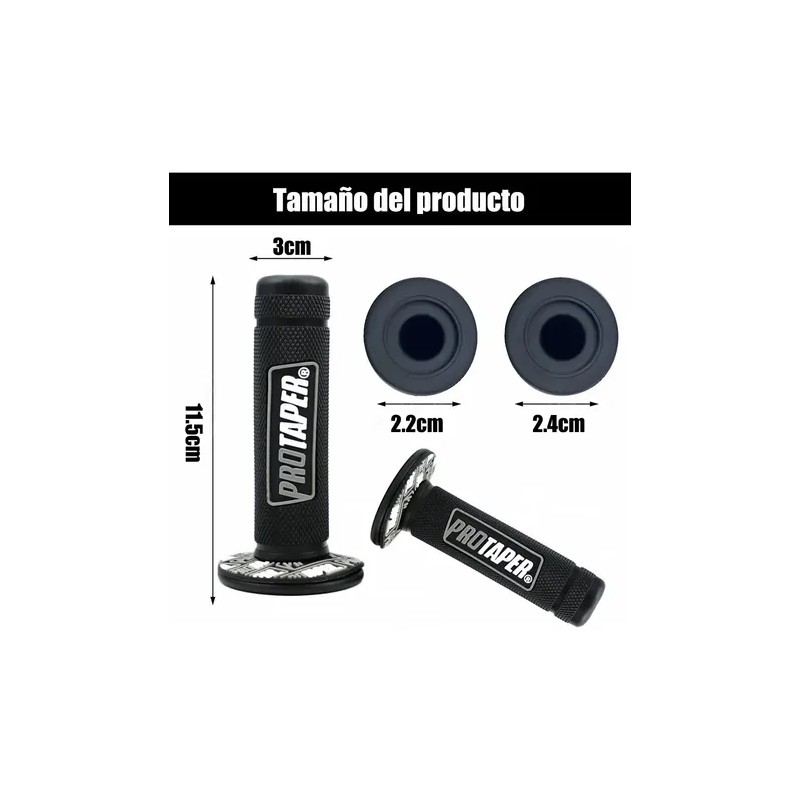 Puños Protaper Excelente Agarre Stunt Cross Para Moto 78