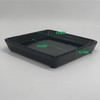 Square Plant Saucer 4 Inch 2 Pack，Plant Trays for Pots,