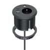 Dinolink Built-in Socket with USB C PD20W, Built-in Power Strip