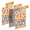 Thanksgiving Garden Flag, Fall Welcome Flag 12 x 18 Double