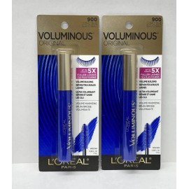 L'Oréal L'Oreal Voluminous Original 5X Fuller Lashes Mascara 900 Cobalt Blue LOT OF 2