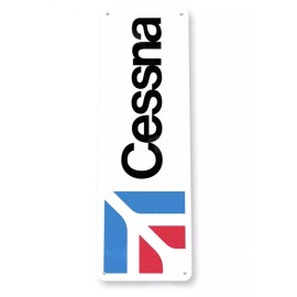 CESSNA 11 X 4 TIN SIGN AVIATION AIRPLANE AIRCRAFT MANUFACTURING CORP CONCEPT