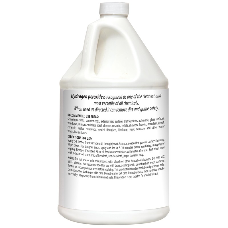 HARRIS Hydrogen Peroxide Ready to Use, 128oz, for Kitchen, Bath,