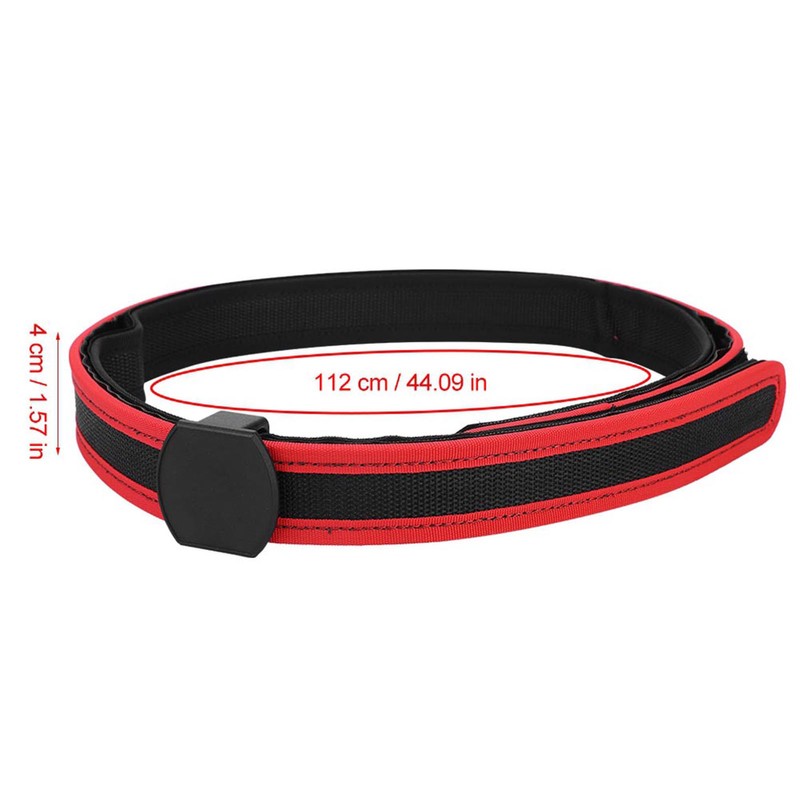 Outdoor Tactics Competition High Speed Special Shooting Waist Belt (Red