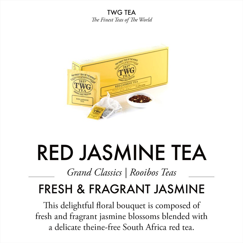 TWG Tea - Red Jasmine Tea - Rooibos Tea -