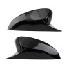 maXpeedingrods Gloss Black Side Mirror Cover Caps Set for Honda