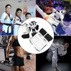 Karate Boxing Half-Finger Gloves and Foot Guards,Taekwondo Karate Gloves &