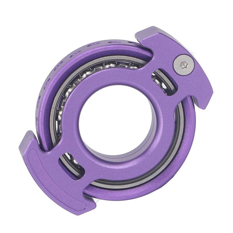 Fingertip Gyroscope Reduce Anxiety Free Rotating Metal Ring Decompression Toy